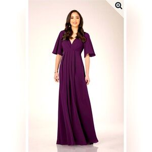 Sorella vita bridesmaids dress in Aubergine